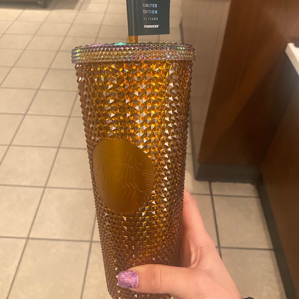 Starbucks 50th anniversary studded Tumbler